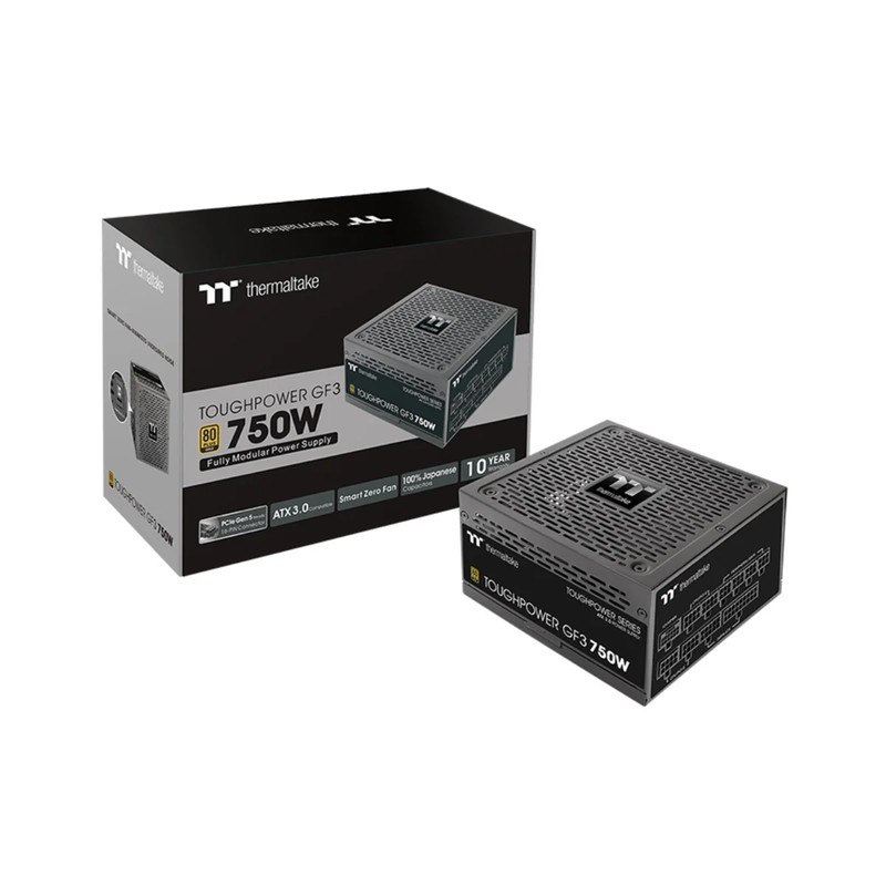 Thermaltake TOUGHPOWER GF3 750W Gold ATX Fully Modular Power Supply - TT Premium Edition - مزود طاقة